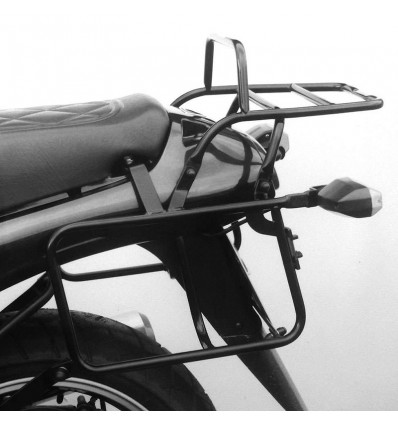 Portapacchi e telai laterali Hepco & Becker neri per Triumph Trident 750 dal 1993