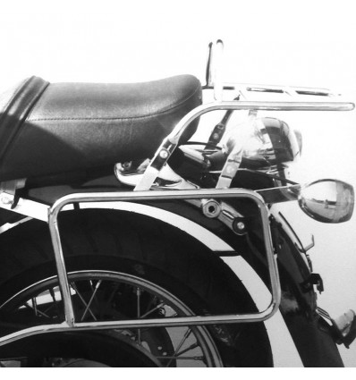 Portapacchi e telai laterali Hepco & Becker cromati per Triumph Legend TT e Thunderbird dal 1999