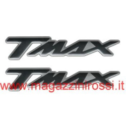 Adesivi scritta T-Max resina 3D cm 14 cromati