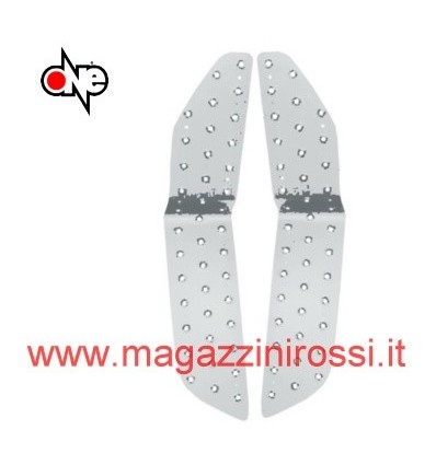 Pedane alluminio ONE Yamaha T-Max 500 01-07 neutre fora Pedane alluminio ONE Yamaha T-Max 500 01-07 neutre fora
