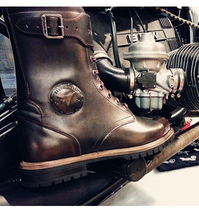 Stivali da moto Stylmartin Rocket impermeabili marroni Stivali da moto Stylmartin Rocket impermeabili marroni