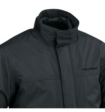 Giacca da moto Ixon Airless lunga nera Giacca da moto Ixon Airless lunga nera