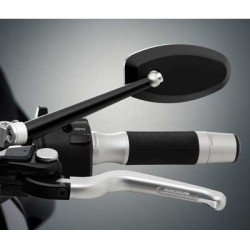 Specchietto universale Rizoma Dynamic nero