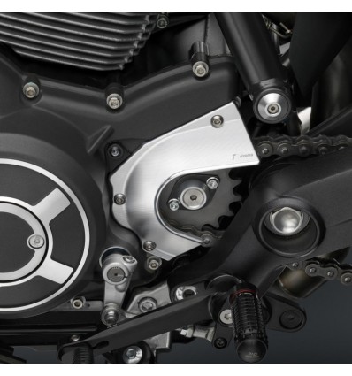 Carter pignone Rizoma per Ducati Scrambler dal 2014 nero Carter pignone Rizoma per Ducati Scrambler dal 2014 nero