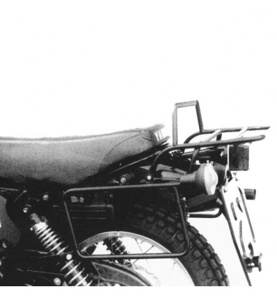Portapacchi e telai laterali Hepco & Becker neri per Yamaha XT500 fino al 1985