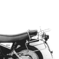 Portapacchi e telai laterali Hepco & Becker neri per Yamaha XT550