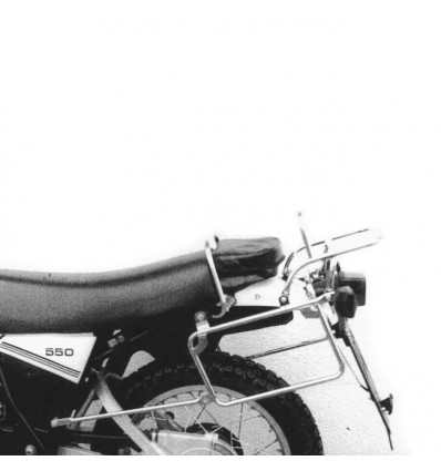 Portapacchi e telai laterali Hepco & Becker neri per Yamaha XT550