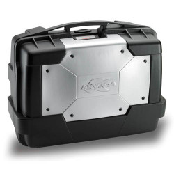 Valigia rigida Kappa KGR33 Garda da 33 litri nero alluminio Valigia rigida Kappa KGR33 Garda da 33 litri nero alluminio