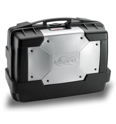 Valigia rigida Kappa KGR33 Garda da 33 litri nero alluminio Valigia rigida Kappa KGR33 Garda da 33 litri nero alluminio
