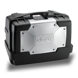 Valigia rigida Kappa KGR46 Garda da 46 litri nero alluminio Valigia rigida Kappa KGR46 Garda da 46 litri nero alluminio