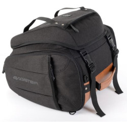 Borsa da sella Bagster Neo Vintage Mustang nera e marrone Borsa da sella Bagster Neo Vintage Mustang nera e marrone