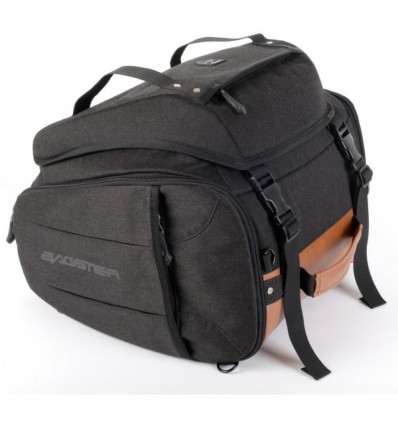 Borsa da sella Bagster Neo Vintage Mustang nera e marrone Borsa da sella Bagster Neo Vintage Mustang nera e marrone