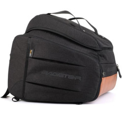Borsa da sella Bagster Neo Vintage Mustang nera e marrone Borsa da sella Bagster Neo Vintage Mustang nera e marrone
