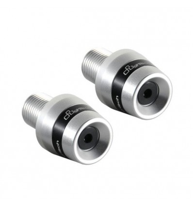 Terminali manubrio Lightech conici bicolore per Aprilia RSV4 Terminali manubrio Lightech conici bicolore per Aprilia RSV4