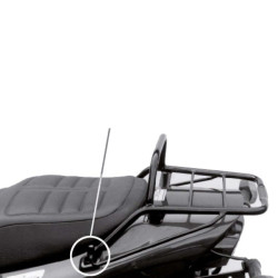 Portapacchi nero Hepco & Becker Rear Rack per Yamaha XJ 600 S/N Diversion 91-95