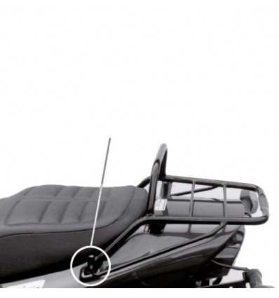 Portapacchi nero Hepco & Becker Rear Rack per Yamaha XJ 600 S/N Diversion 96-03 Portapacchi nero Hepco & Becker Rear Rack per Yamaha XJ 600 S/N Diversion 96-03