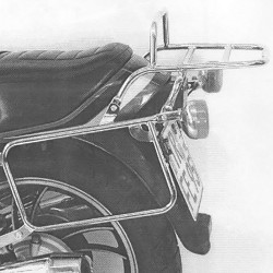 Portapacchi e telai laterali Hepco & Becker cromati per Yamaha XJ650 80-81