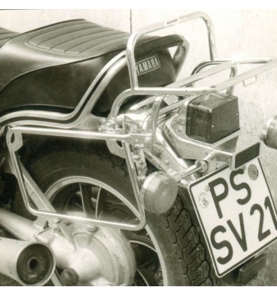 Portapacchi e telai laterali Hepco & Becker cromati per Yamaha XV750SE 81-87