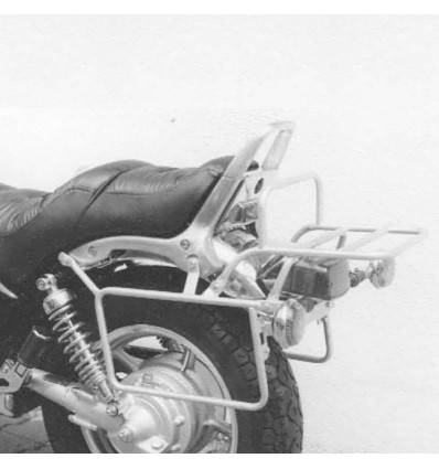 Portapacchi e telai laterali Hepco & Becker cromati per Yamaha XV750 Virago fino al 1991