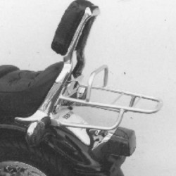 Portapacchi cromato Hepco & Becker Rear Rack per Yamaha XV750 Virago 92-98 con Sissybar originale