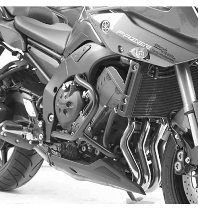 Paramotore nero Hepco & Becker per Yamaha FZ8 dal 2010