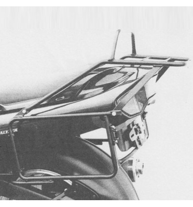 Portapacchi e telai laterali Hepco & Becker neri per Yamaha GTS 1000 A 94-99