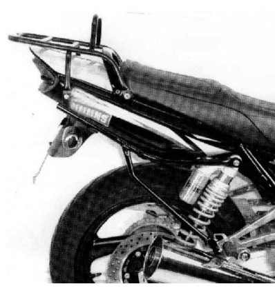 Portapacchi nero Hepco & Becker Rear Rack per Yamaha XJR1200/SP 94-98 Portapacchi nero Hepco & Becker Rear Rack per Yamaha XJR1200/SP 94-98