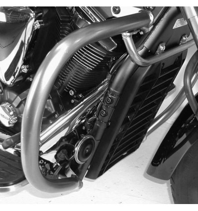 Paramotore cromato Hepco & Becker per Yamaha XVS 1300 Midnight Star dal 2007