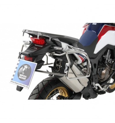 Set completo telai laterali e borse Hepco & Becker per Honda CRF 1000L Africa Twin Set completo telai laterali e borse Hepco & Becker per Honda CRF 1000L Africa Twin