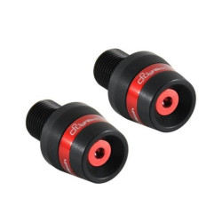 Terminali manubrio Lightech conici bicolore per MV Agusta Brutale, F3 675 e F3 800