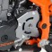 Carter protezione pignone Hepco & Becker per KTM Duke 690 Carter protezione pignone Hepco & Becker per KTM Duke 690