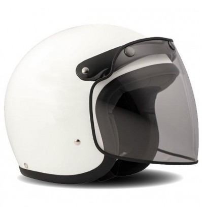 Visiera DMD Big Visor fissa trasparente per caschi tre bottoni Visiera DMD Big Visor fissa trasparente per caschi tre bottoni