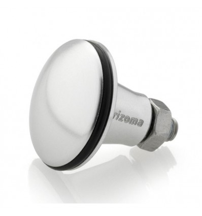 Pomello comando aria Rizoma per Triumph Thruxton 900 argento