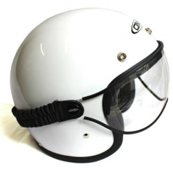 Visiera aeronautica DMD con elastico versione Goggle trasparente Visiera aeronautica DMD con elastico versione Goggle trasparente