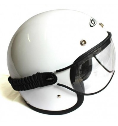 Visiera aeronautica DMD con elastico versione Goggle trasparente Visiera aeronautica DMD con elastico versione Goggle trasparente