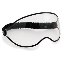 Visiera aeronautica DMD con elastico versione Goggle trasparente Visiera aeronautica DMD con elastico versione Goggle trasparente