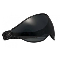 Visiera aeronautica DMD con elastico versione Goggle fumè Visiera aeronautica DMD con elastico versione Goggle fumè