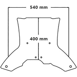 Cupolino Isotta tipo adv alta protezione per BMW F650/800GS 08-11 Cupolino Isotta tipo adv alta protezione per BMW F650/800GS 08-11