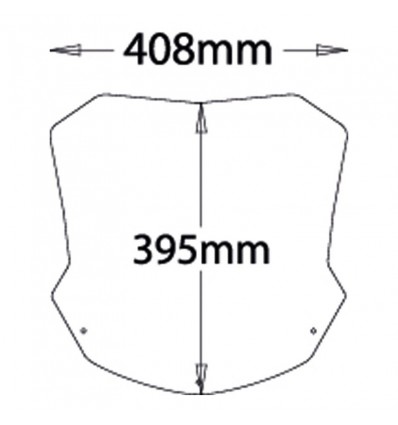 Cupolino Isotta tipo originale maggiorato per BMW F800ST dal 2006 Cupolino Isotta tipo originale maggiorato per BMW F800ST dal 2006