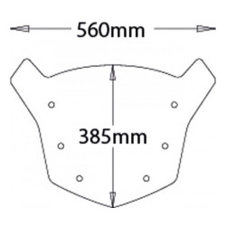 Cupolino Isotta sportivo per BMW K1200GT 06-08 Cupolino Isotta sportivo per BMW K1200GT 06-08