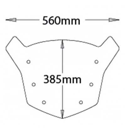 Cupolino Isotta sportivo per BMW K1200GT 06-08 Cupolino Isotta sportivo per BMW K1200GT 06-08