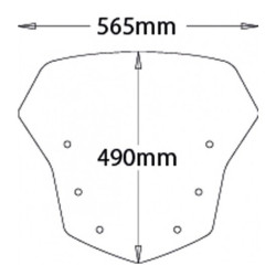 Cupolino Isotta basso per BMW K1200GT 06-08 Cupolino Isotta basso per BMW K1200GT 06-08