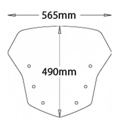 Cupolino Isotta basso per BMW K1200GT 06-08 Cupolino Isotta basso per BMW K1200GT 06-08