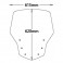 Cupolino Isotta tipo originale per BMW K1200GT 06-08 Cupolino Isotta tipo originale per BMW K1200GT 06-08