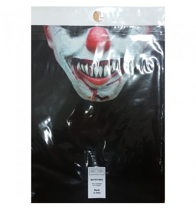 Collare elasticizzato in microfibra grafica CLOWN-NEW Collare elasticizzato in microfibra grafica CLOWN-NEW