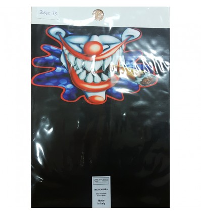Collare elasticizzato in microfibra grafica JOKER 35 Collare elasticizzato in microfibra grafica JOKER 35