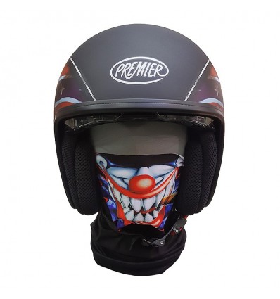 Collare elasticizzato in microfibra grafica JOKER 35
