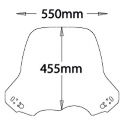 Cupolino Isotta tipo air flow per BMW R1150GS 00-03 Cupolino Isotta tipo air flow per BMW R1150GS 00-03