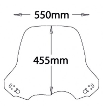 Cupolino Isotta tipo air flow per BMW R1150GS 00-03 Cupolino Isotta tipo air flow per BMW R1150GS 00-03