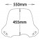 Cupolino Isotta tipo air flow per BMW R1150GS 00-03 Cupolino Isotta tipo air flow per BMW R1150GS 00-03